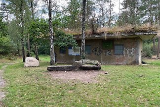 Historischer Bunker im Erholungswald Eibia